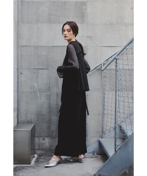 niana（ニアナ） セットアップ サイドベルトジレオールインワン