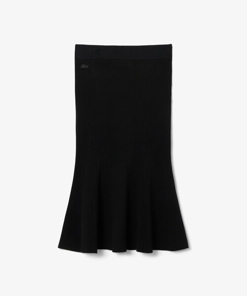 LACOSTE（ラコステ） スカート 3Dリブニットフレアスカート : ZOZOTOWN