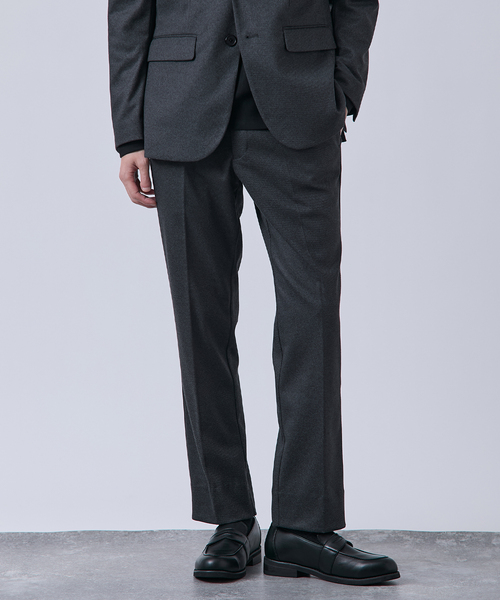 B.C STOCK（ベーセーストック） スラックス ニットフランネル