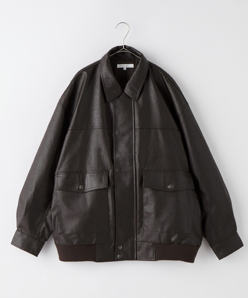 「Anchor Smith」 ブルゾン M ブラック メンズ_画像3