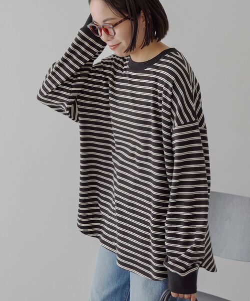 AMERICAN HOLIC（アメリカンホリック） tシャツ ソフトタッチボーダー