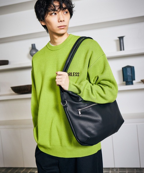 LAKOLE（ラコレ） トートバッグ フロントポケット2WAYトートバッグ