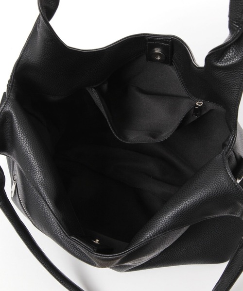 LAKOLE（ラコレ） トートバッグ フロントポケット2WAYトートバッグ