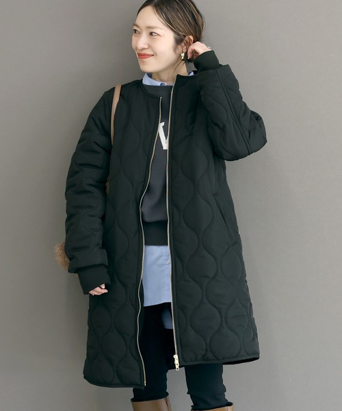 Aletta vita ダウンコート ダウンジャケット ファーライナー付マルチ