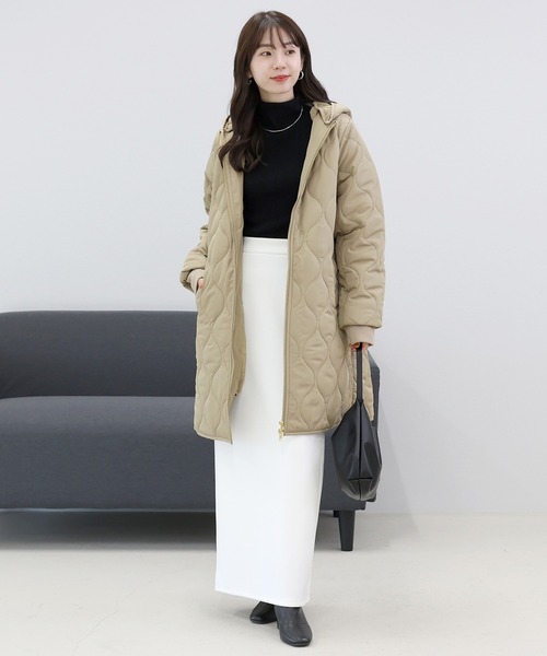 Aletta vita ダウンコート ダウンジャケット ファーライナー付マルチ