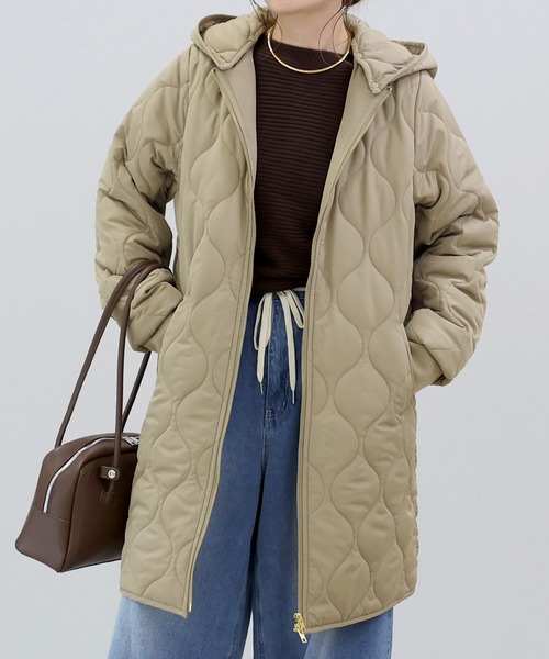 Aletta vita ダウンコート ダウンジャケット ファーライナー付マルチ