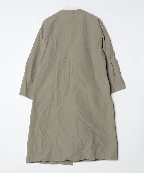 「JOURNAL STANDARD relume」 ノーカラーコート 38 グリーン レディース_画像2