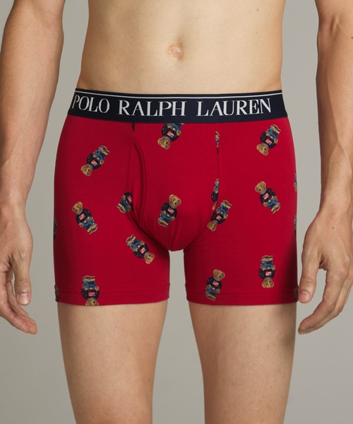 POLO RALPH LAUREN ボクサーブリーフM レッド　ポロベア POLO RALPH LAUREN（ポロ・ラルフローレン） ボクサーパンツ ボクサー