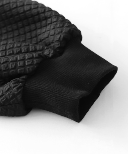 「antiqua」 「patterntorso」ブルゾン FREE ブラック レディース_画像3