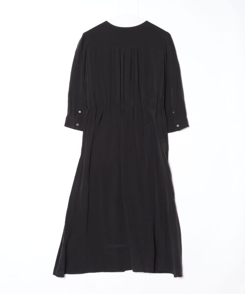 「23区」 長袖ワンピース 38 ブラック レディース_画像2