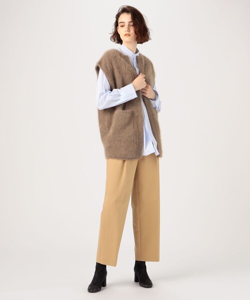 TOMORROWLAND（トゥモローランド） ニットベスト S グレー レディース