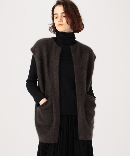 TOMORROWLAND（トゥモローランド） ニットベスト S グレー レディース