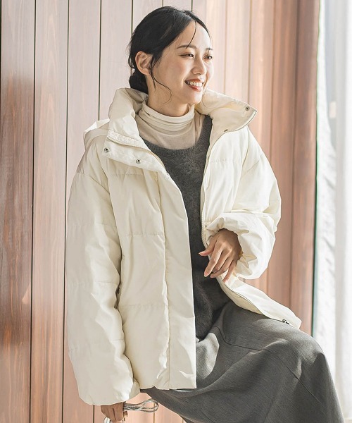 Droite lautreamont（ドロワット・ロートレアモン） ダウンコート