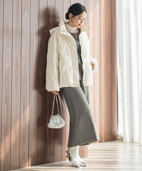 Droite lautreamont（ドロワット・ロートレアモン） ダウンコート