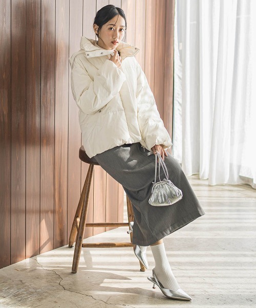 Droite lautreamont（ドロワット・ロートレアモン） ダウンコート