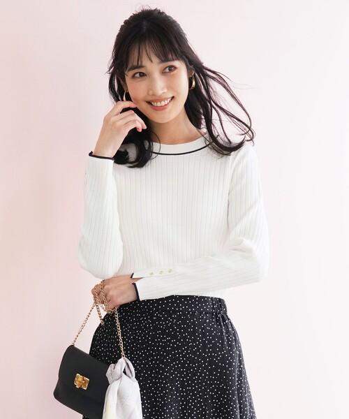 新品☆ふんわりニット 洗えるタートルネックニット【毛玉になりにくいふんわりもちもち素材