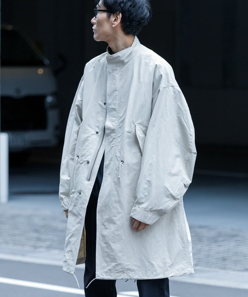 「URBAN RESEARCH」 モッズコート MEDIUM カーキ メンズ_画像4