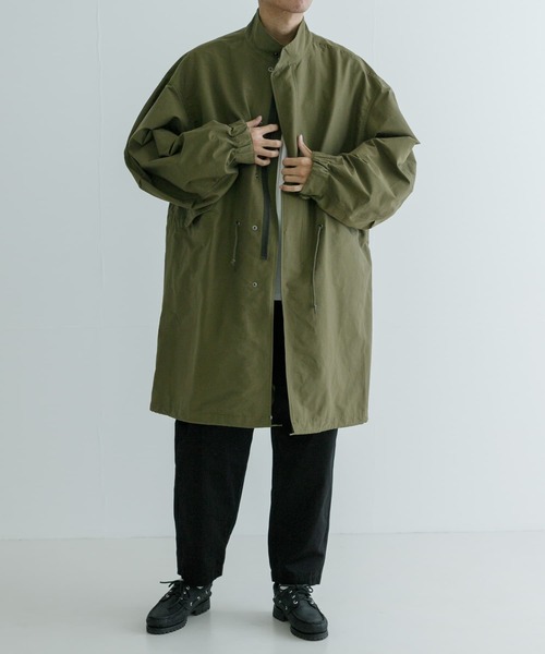 「URBAN RESEARCH」 モッズコート MEDIUM カーキ メンズ_画像6