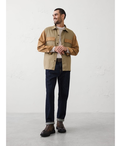 値下げBANANA REPUBLIC 羊革 レザー ウエスタンシャツ Ｍ Lee（リー） シャツ Wrangler/ラングラー 27MW LEATHER「シープレザー