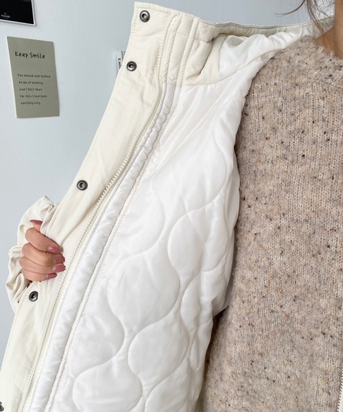 「moment+」 ブルゾン M カーキ レディース_画像4