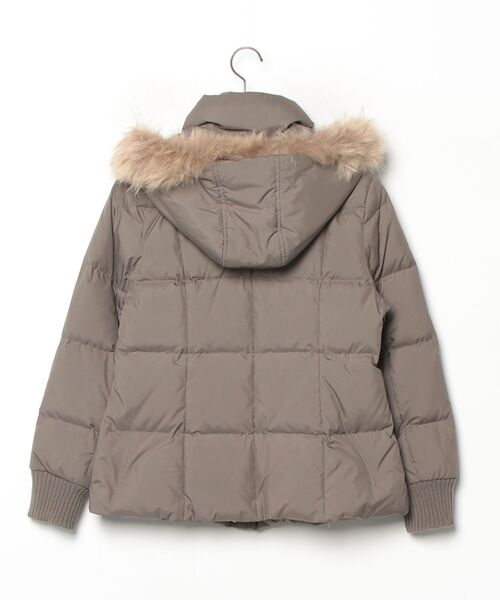 「22 OCTOBRE」 ダウンジャケット 44 ブラウン レディース_画像2