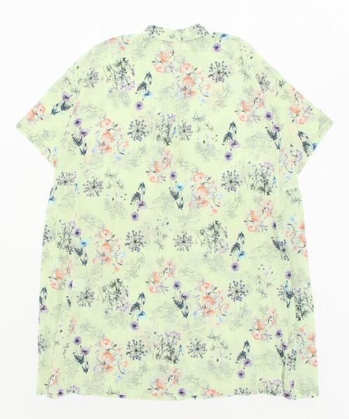 「SUPER HAKKA」 シャツワンピース FREE ライトグリーン レディース_画像2