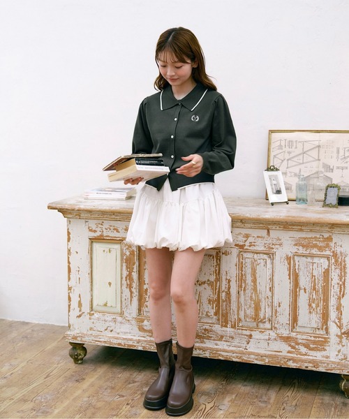 「INTER FACTORY」 長袖ニット FREE グリーン レディース_画像6