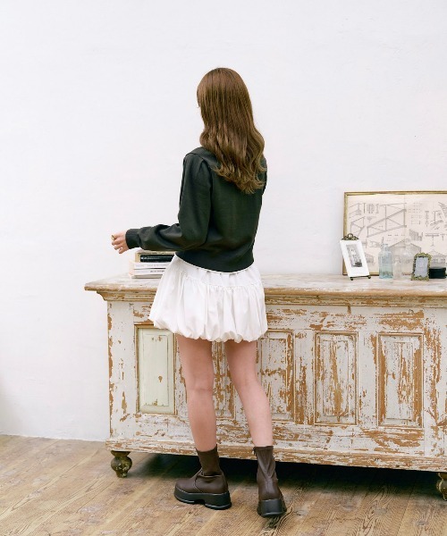 「INTER FACTORY」 長袖ニット FREE グリーン レディース_画像7