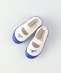 スリッポン ワンポイント刺しゅう上履き キッズ...の詳細画像1
