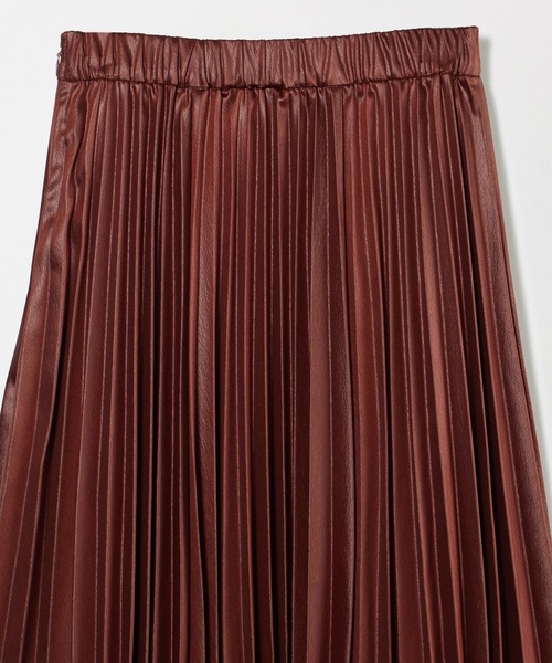 「CONVERSE TOKYO」 プリーツスカート FREE ブラウン レディース_画像6