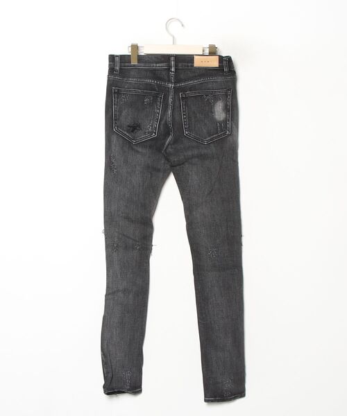mnml（ミニマル） スキニーデニムパンツ 30 ブラック レディース