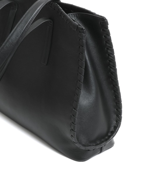 YArKA トートバッグ 「YArKA/ヤーカ」real leather lace up tote bag