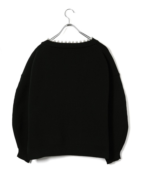 「ADAM ET ROPE'」 カーディガン FREE チャコールグレー レディース_画像9