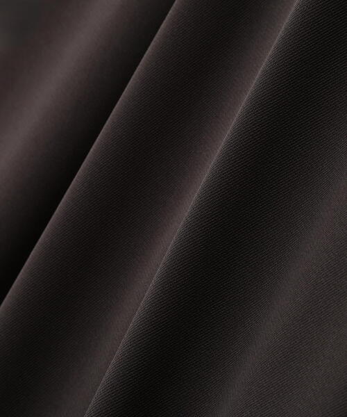 「PROPORTION BODY DRESSING」 シャツワンピース P/S ダークグレー レディース_画像7