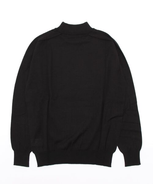 「CROSSPLUS ONLINE」 長袖ニット L ネイビー メンズ_画像2