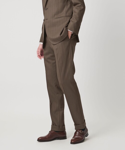UNITED ARROWS CANONICO社 ダークブラウンスーツ 46 UNITED ARROWS（ユナイテッドアローズ） セットアップ Vitale Barberis