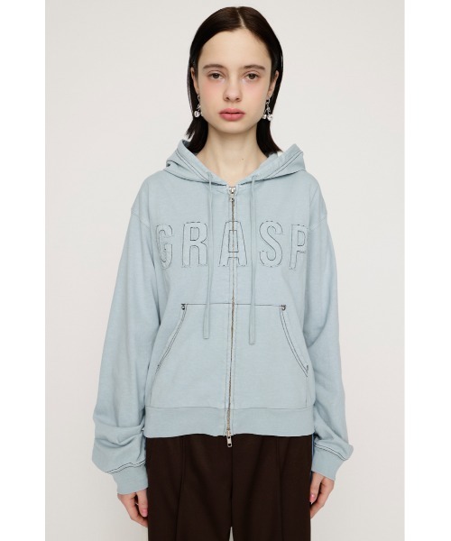 新品未使用タグ付き☆SLY　APPLIQUE LOGO HOODIE SLY（スライ） パーカー APPLIQUE LOGO HOODIE アップリケロゴ