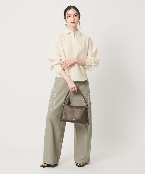 BEAUTY＆YOUTH UNITED ARROWS ブラウス シャツ シアー バックタック