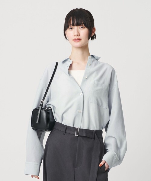 BEAUTY＆YOUTH UNITED ARROWS ブラウス シャツ シアー バックタック