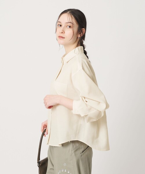 BEAUTY＆YOUTH UNITED ARROWS ブラウス シャツ シアー バックタック