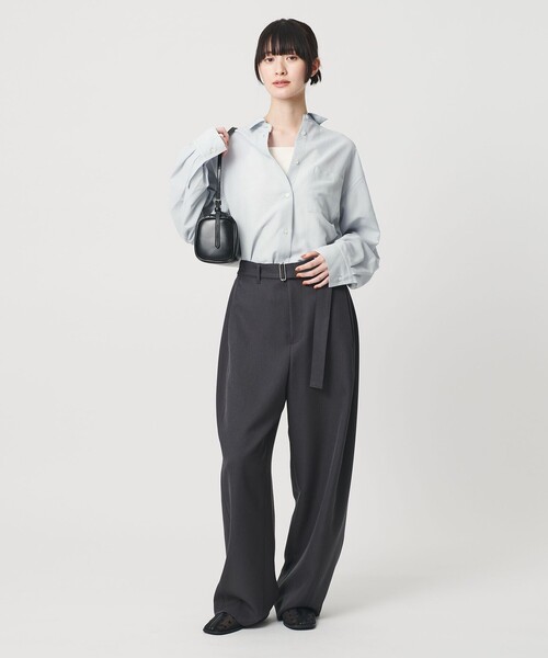 BEAUTY＆YOUTH UNITED ARROWS ブラウス シャツ シアー バックタック