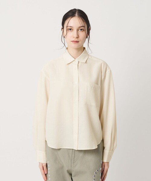 BEAUTY＆YOUTH UNITED ARROWS ブラウス シャツ シアー バックタック