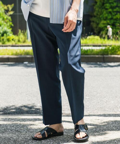 「URBAN RESEARCH DOORS」 イージーパンツ MEDIUM グリーン メンズ_画像2