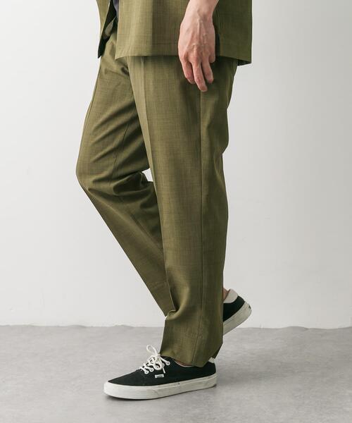 「URBAN RESEARCH DOORS」 イージーパンツ MEDIUM グリーン メンズ_画像5