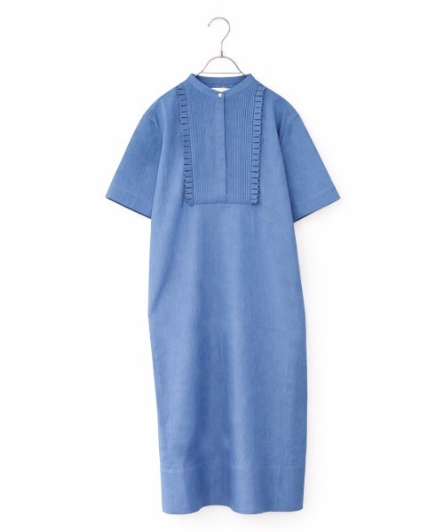 Marilyn Moon（マリリンムーン） ワンピース tuck frill cocoon denim