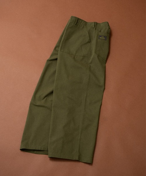 「BROKEN BASE」 チノパンツ MEDIUM ホワイト メンズ_画像3