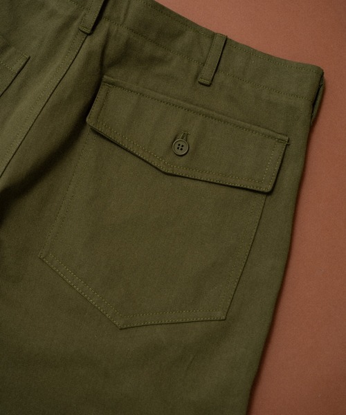 「BROKEN BASE」 チノパンツ MEDIUM ホワイト メンズ_画像9