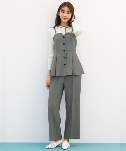 grove（グローブ） パンツ 高評価！「貴島明日香さん着用・カセット服