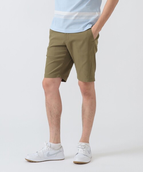 26年モデル ビームスゴルフ ハーフパンツ ショートパンツ ベージュ ストレッチ BEAMS GOLF（ビームス ゴルフ） パンツ PURPLE LABEL / クールマックス