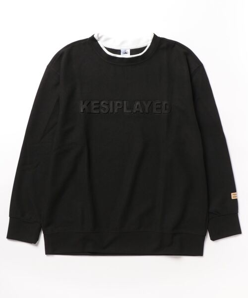 「aimoha」 長袖カットソー LARGE ダークグレー レディース_画像5